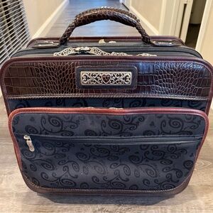 Brighton Brown and Black Travel Bag